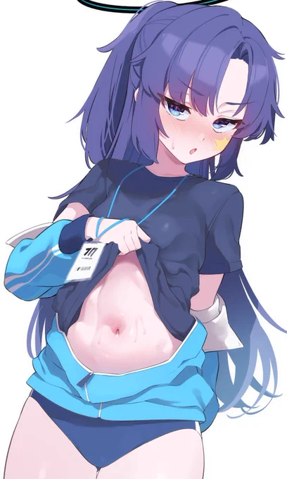 ユウカ…お腹見せて…#ブルアカ 
