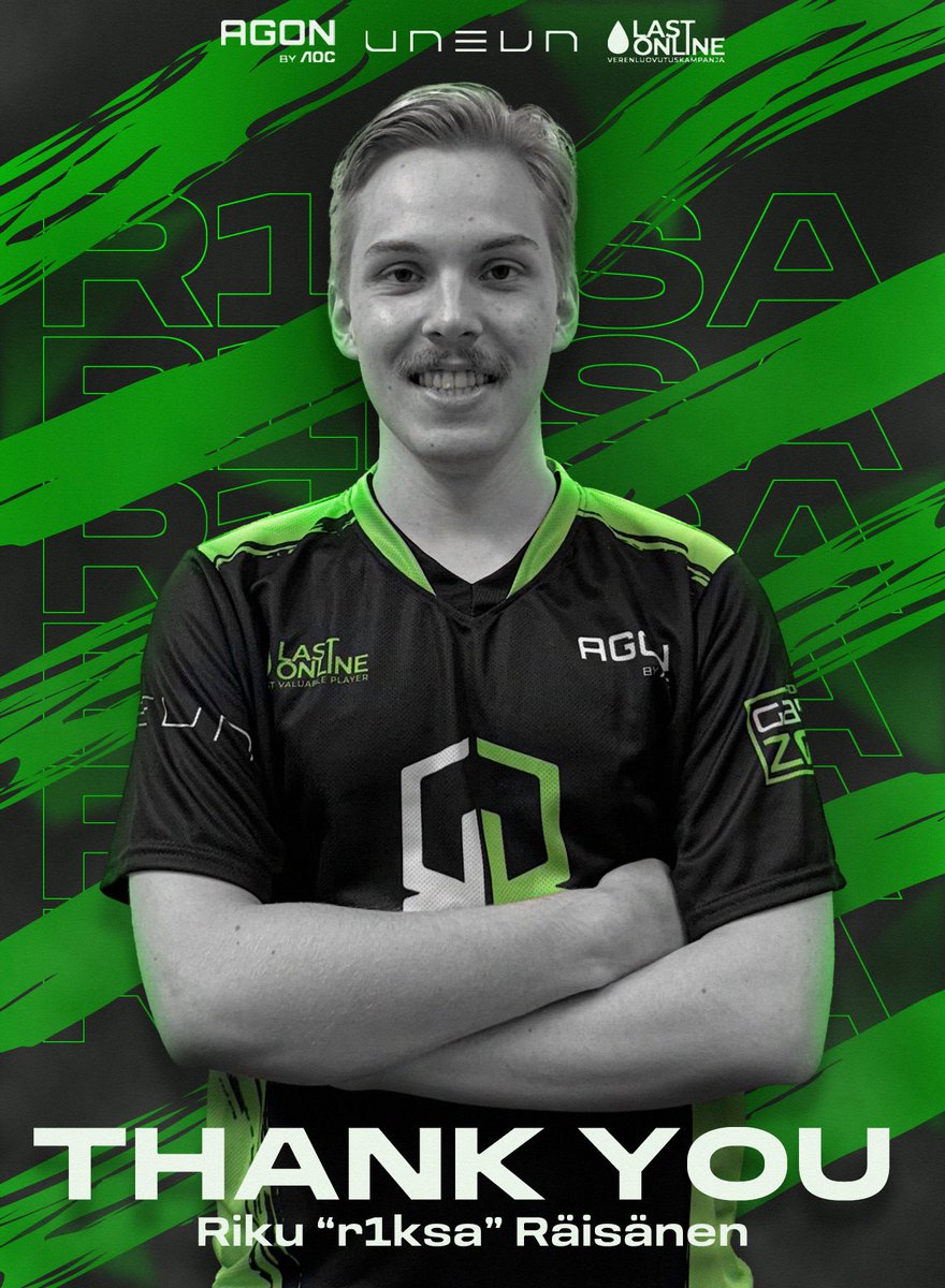 ROUNDS (@roundsgg) on Twitter photo Haluamme kiittää <a href="/r1ksacs/">Riku Räisänen</a> hänen arvokkaasta työstään Roundsin CS2-joukkueen valmentajana ja toivotamme hänelle paljon menestystä jatkoon! CS2-joukkueemme kokoonpano on valmis ja julkaistaan lähiviikkoina. Iloista ja jännittävää joulun aikaa kaikille!
#LOADTHEROUNDS Haluamme kiittää <a href="/r1ksacs/">Riku Räisänen</a> hänen arvokkaasta työstään Roundsin CS2-joukkueen valmentajana ja toivotamme hänelle paljon menestystä jatkoon! CS2-joukkueemme kokoonpano on valmis ja julkaistaan lähiviikkoina. Iloista ja jännittävää joulun aikaa kaikille!
#LOADTHEROUNDS