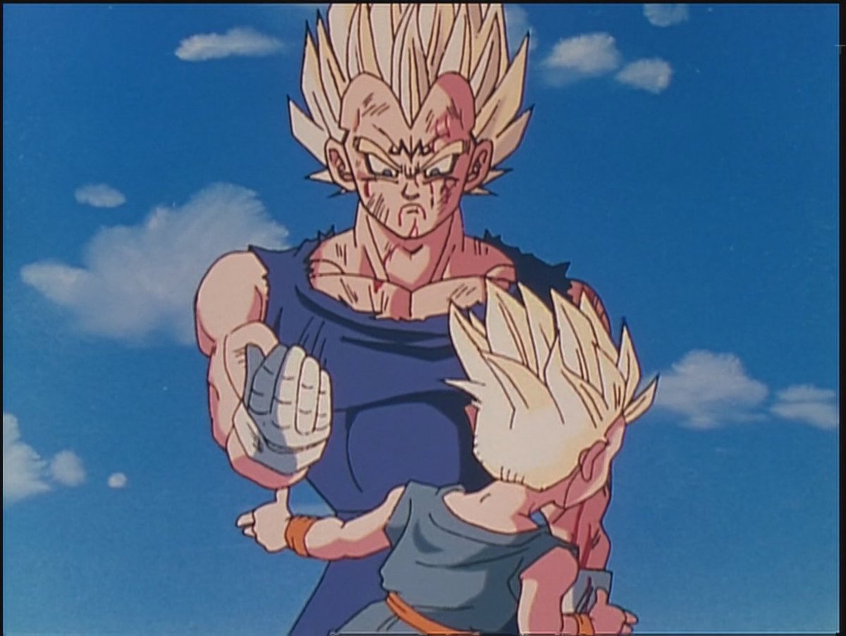 ベジータ「頼んだぞ…ピッコロ…！」 トランクスと悟天を気絶させ2人を