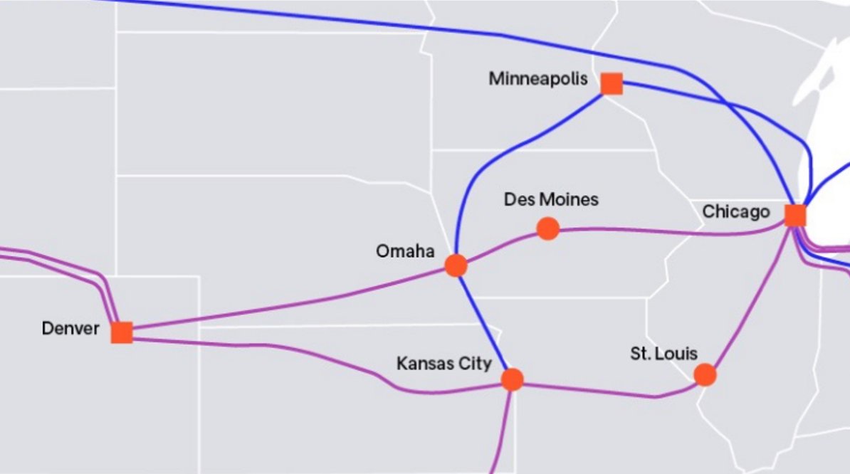 Arelion has achieved a 2,253-kilometer IP transmission in a live network #fieldtrial with <a href="/Cisco/">Cisco</a> #400G Ultra Long Haul pluggables! The field trial was completed on our route from #Chicago to #Denver. 

More details 👉 arelion.com/about-us/press…

#networkinnovation #AS1299