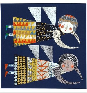 womensart1's tweet photo. Clare Young, contemporary graphic designer and artist who works with collage, paper and fabric #WomensArt https://t.co/HffcUKQq3w