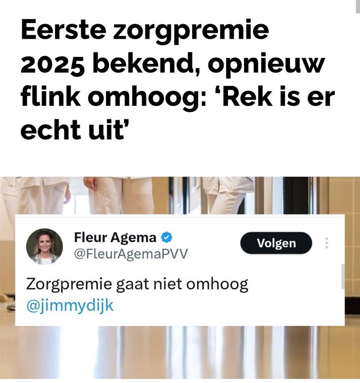 Toppertje, die Fleur Agema.
PVV kan echt he-le-maal niks.