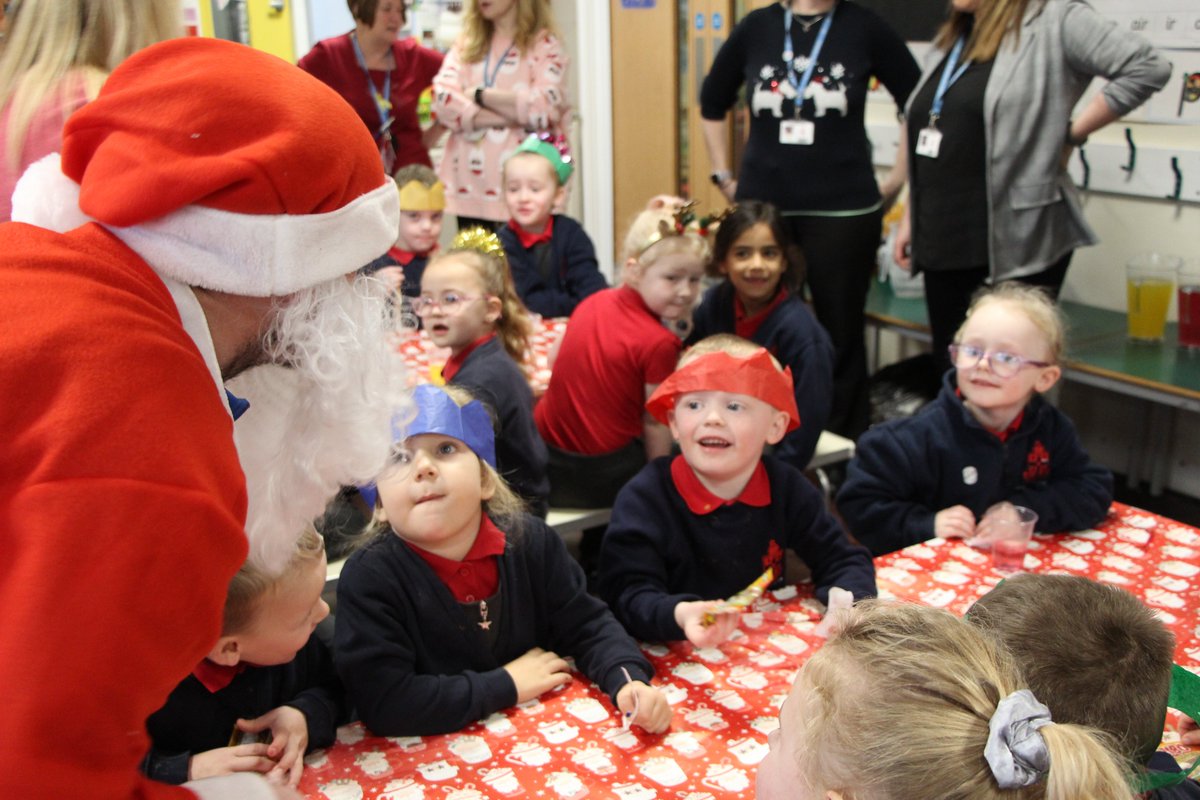 BREAKFAST WITH SANTA 2024 - Foundation  Stage, Year 1 and Year 2 enjoyed an exciting morning with 'breakfast with Santa' #itsbeginningtolookalotlikechristmas #christmas2024 #fatherchristmas #shinelikestars