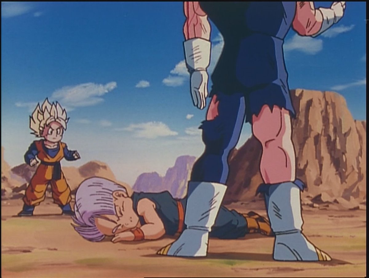 ベジータ「頼んだぞ…ピッコロ…！」 トランクスと悟天を気絶させ2人を