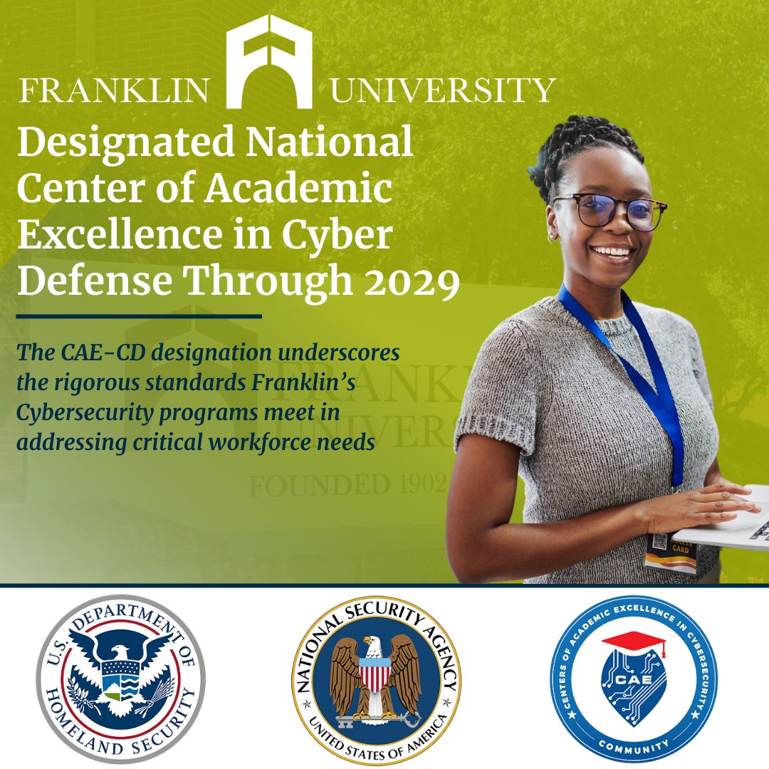 Franklin University tweet media