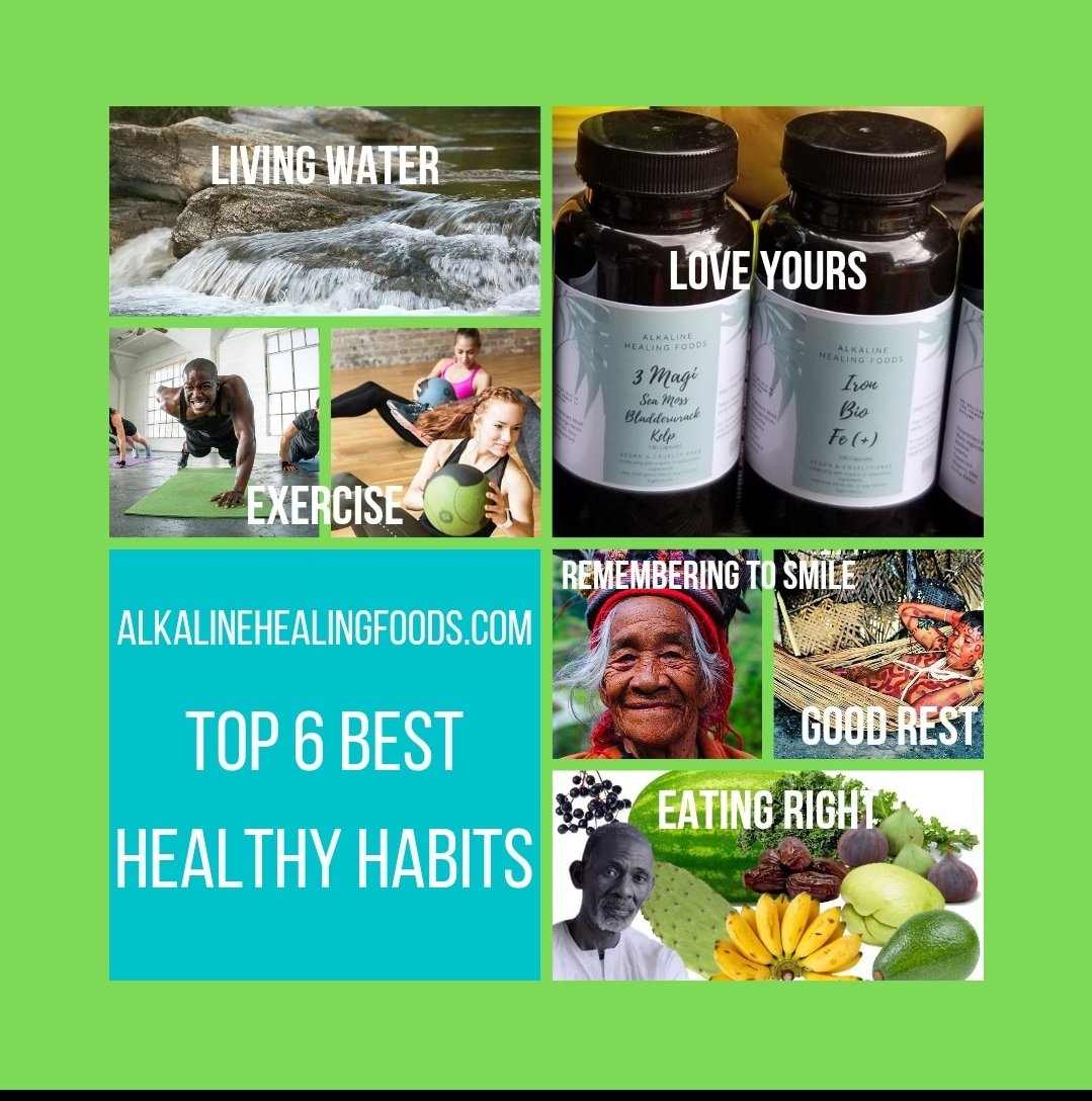 AlkalineHealing's tweet photo. Top 6 best healthy habits you should so daily. https://t.co/snMkUVgXRY