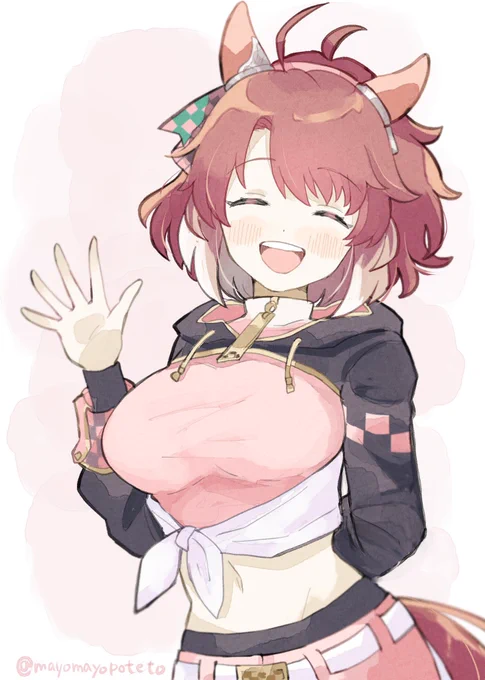 ダンツフレームかわいすぎて衝動的に描いたこの絵#今年も残りわずかなので今年一番伸びた絵を貼る 