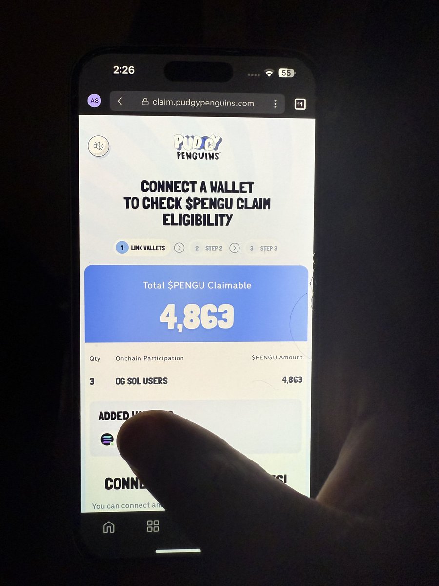 Farmercist's tweet photo. I STARTED 2024 WITH 0.1 CENT IN MY BANK ACCOUNT

But some how I’m an OG ETH user on multiple account 🙂‍↔️

50,000 $PENGU RACKED IN $3000 united state dollars

Drop your ETH WALLET ADDRESS & RT ( say congrats )

Thank you @pudgypenguins you did well 🚀