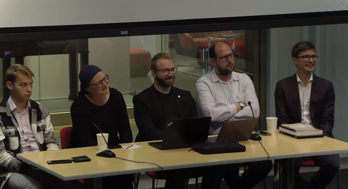 Listen to the talk “Inertia of Medieval Scribes” delivered by Prague medievalists for <a href="/Penn/">Penn</a> 's Workshop in the History of Material Texts on October 14, 2024. 🇺🇸
👉 youtu.be/UqaOydEbCU0