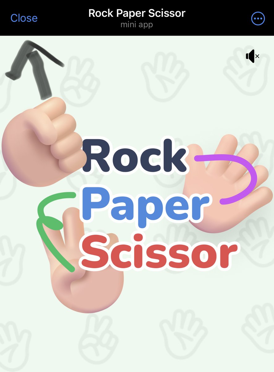 bigthree_studio's tweet photo. 🚨 We hear you, RPS champs. 🪨 Some of you have been losing ROCKS without even realizing — and we hate to see it.

But not losing? Totally in your hands. 👇

Stepping away for a bit? Always hit the “Close” button to shut the game on Telegram’s RPS mini app. 🚪

🤔Why? 

If you leave it running, the app can play 100s of games on its own, throwing random hands — and you could end up losing 1000s of ROCKS without even knowing. 😱

Your ROCKS deserve better. Treat ‘em right. Close it out. 🏆
