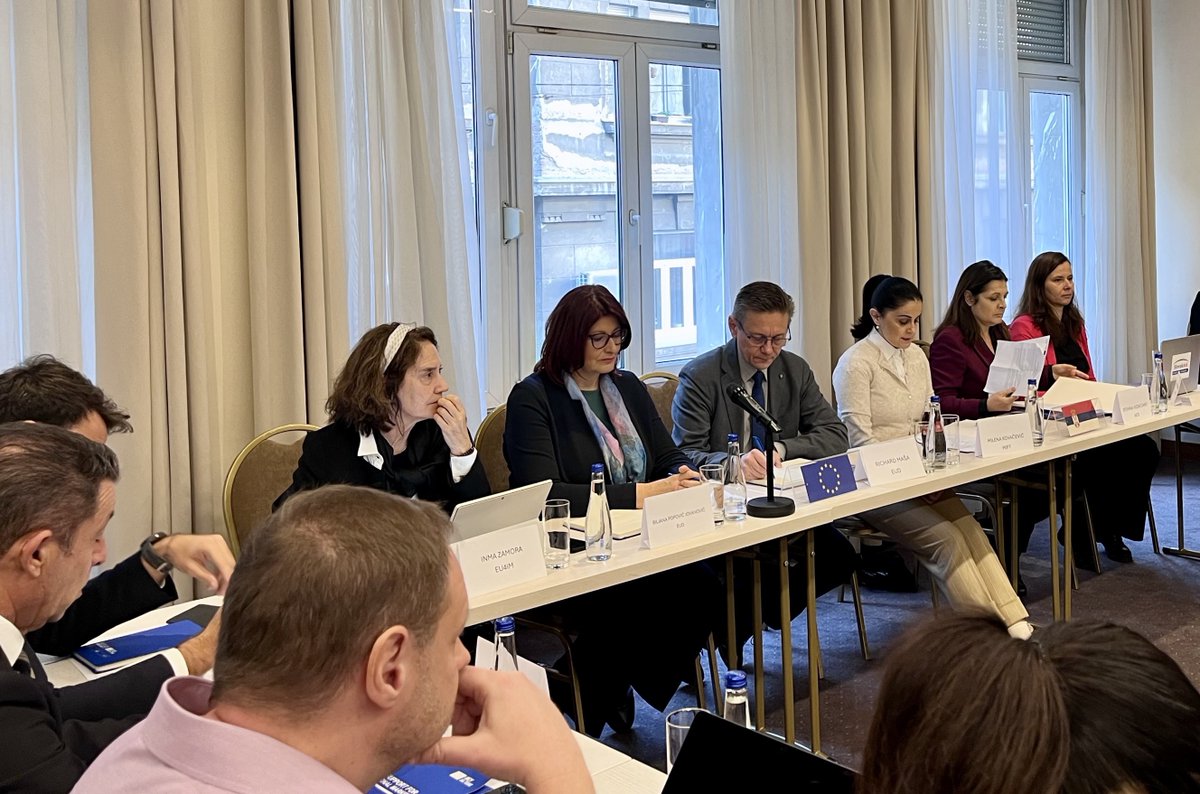 fiap_es's tweet photo. #EU4IM team, led by #FIIAPP, gathers for its 2nd Steering Committee together with #EU partners, @SlovakAid 🇸🇰 & @aics_it 🇮🇹 to share and discuss the annual report with the Serbian 🇷🇸 partners.
Funded by @eusrbija https://t.co/KY8ixNFIsQ