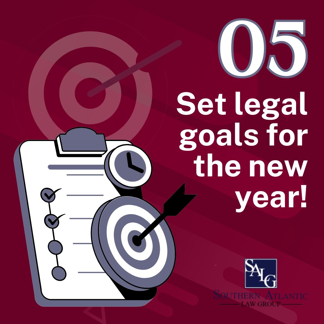 SouthernAtlant2's tweet image. Start 2025 on the right foot! Whether it&apos;s launching a business, addressing pending legal issues, or exploring new ventures - schedule a strategy session with the experienced team of business attorneys at Southern Atlantic Law Group to plan ahead.
#businessgoals #setupforsuccess