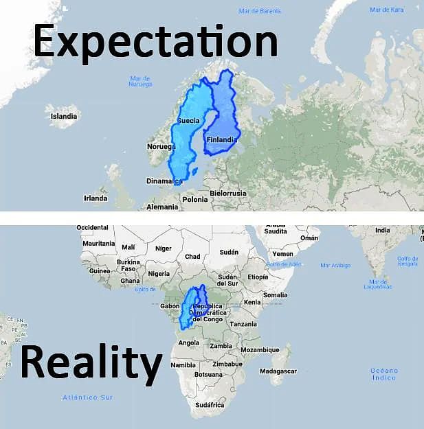 Expectation vs reality