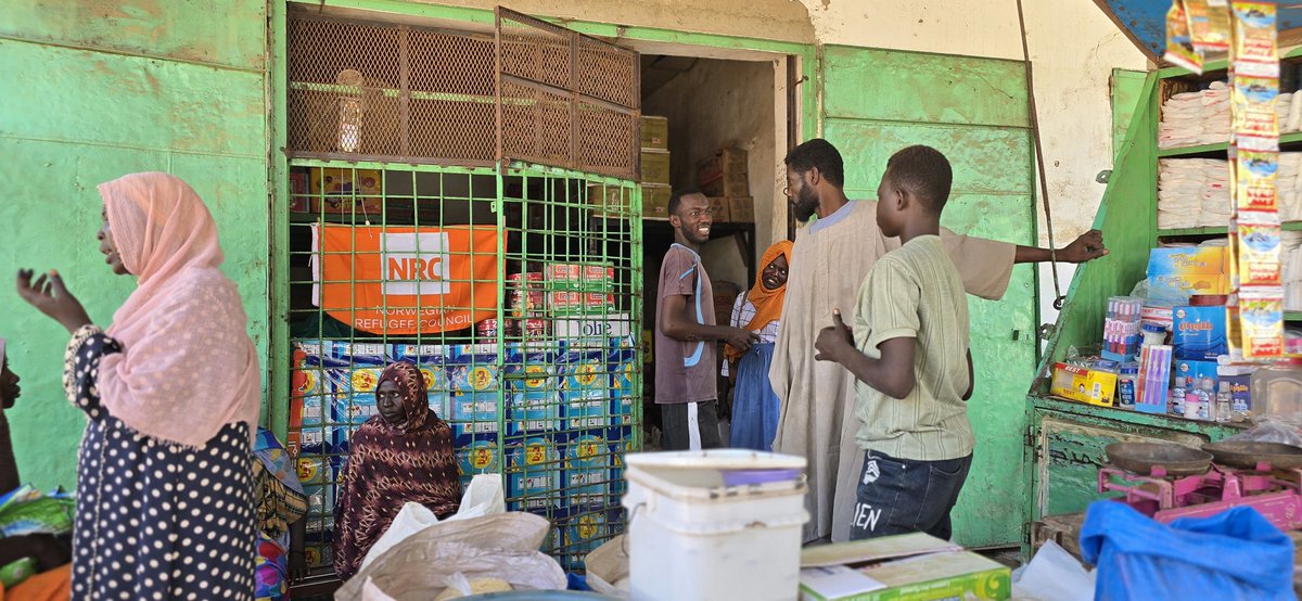 Update: e-voucher distribution in South #Kordofan #Sudan is almost done, with over 20,000 people now redeeming them for items their families really need in many different stores. Even in isolated areas, combining Sudanese ingenuity and tech innovations together create solutions.