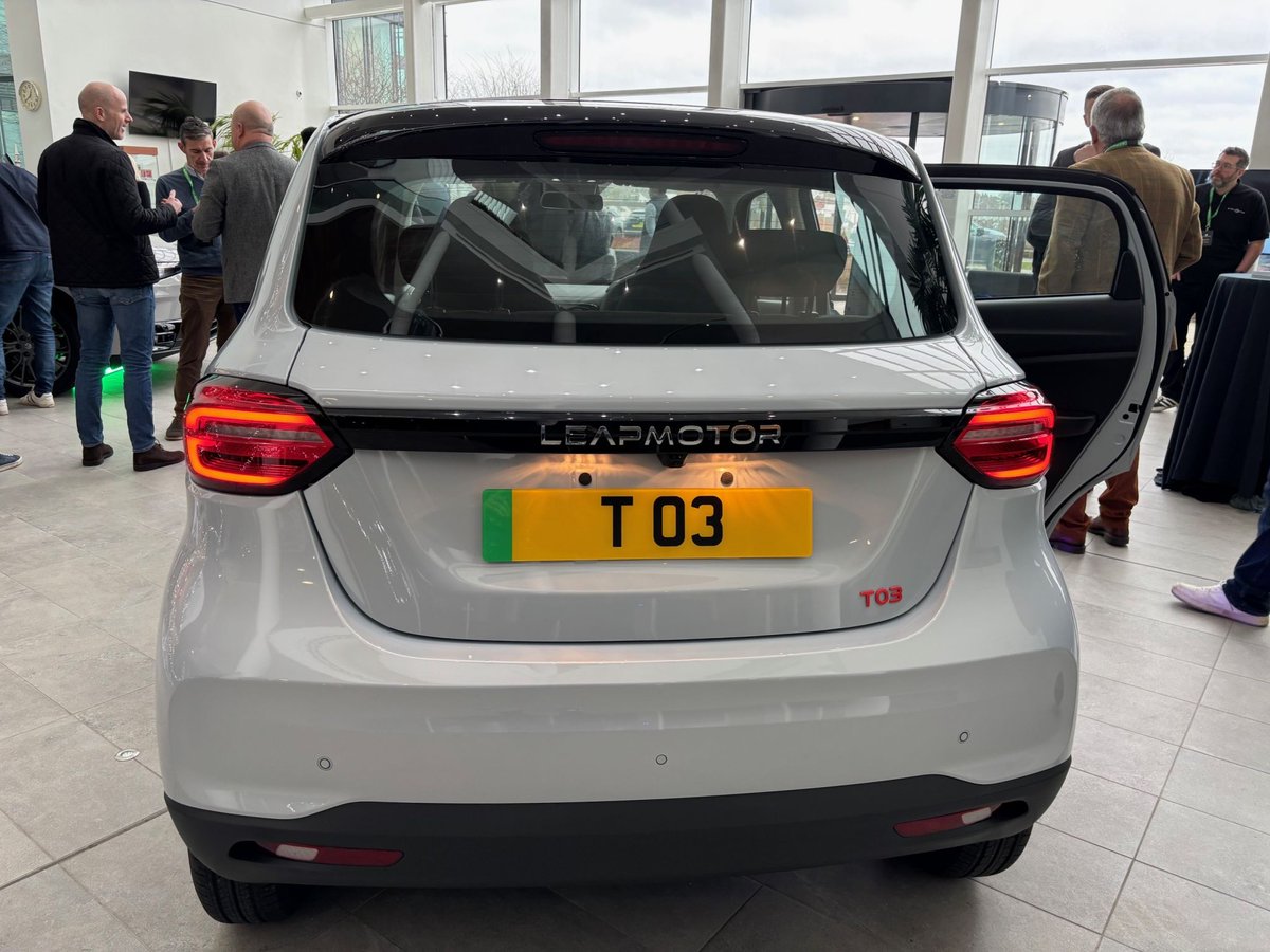 Our Pricing &amp; Procurement Manager went to the <a href="/Leapmotorglobal/">Leapmotor</a> launch event at <a href="/Stellantis/">Stellantis</a> UK HQ recently. It was an exclusive first look at the C10, a spacious SUV, and the T03, an electric city car with an expected price tag of just £15,995!

#Stellantis #LeapMotors