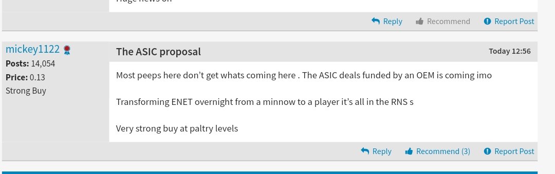 Profitprofit1's tweet image. #ENET breakout similar to #tm1 this week