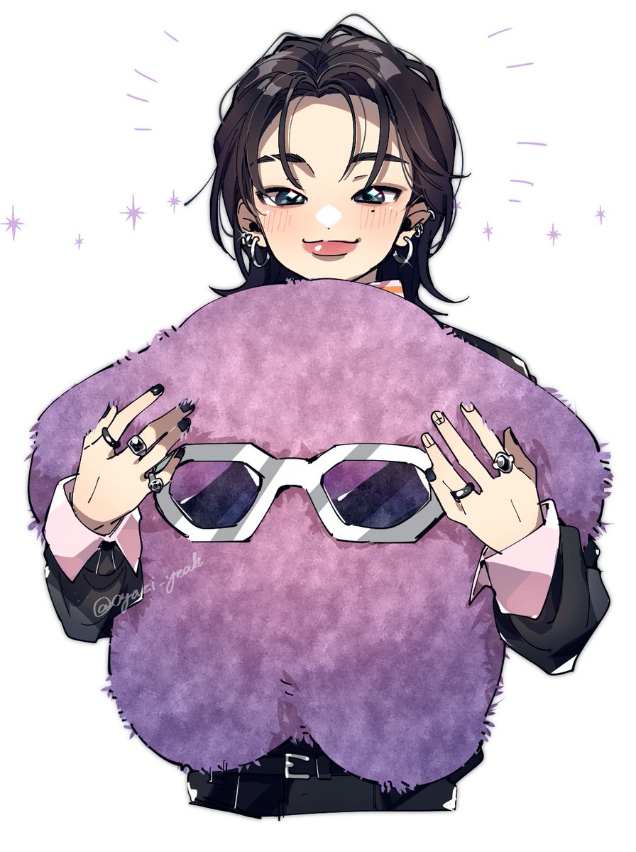 oyazi_yeah's tweet photo. 🥟💜 https://t.co/E3gDLkhPTI