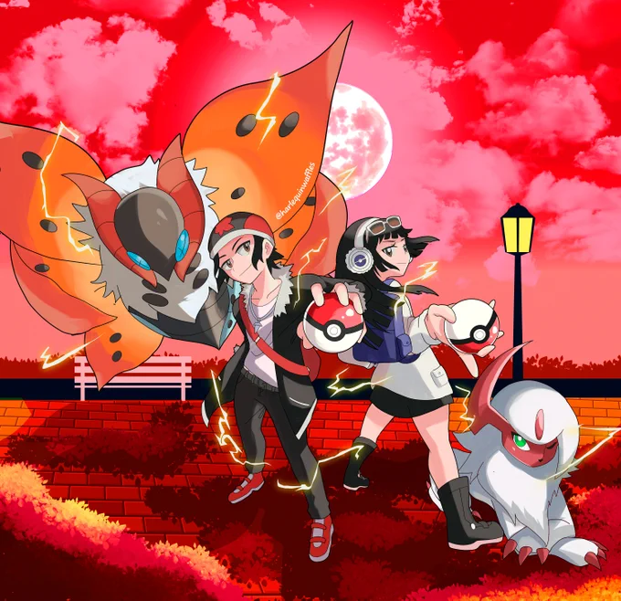 Pokemon commission made for munduhle on Instagram! Thank you for commissioning me^^ #Pokemon #Commission #Fanart