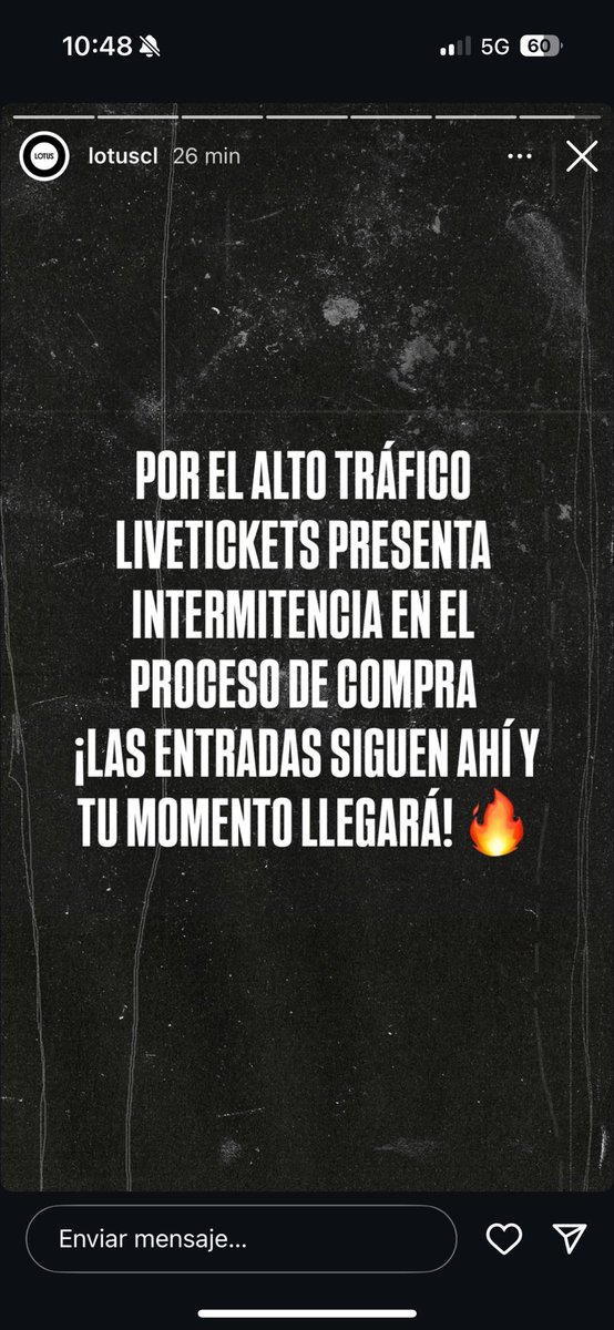 haeosite's tweet photo. WEON! El ig de lotus tiene esta ordinariez?!?!?! OBVIO QUE LOS TICKETS SIGUEN AHÍ PS CTM SI ANDOE HA PODIDO COMPRAR #livetickets 
@lotusmusica https://t.co/5oCMBfKalA