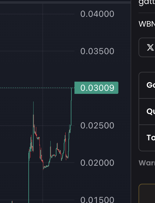 Keep an eye on $gatto, it’s cooking. <a href="/GattoBsc/">gatto</a> 

I'll share the next dish with <a href="/Tma_420/">T.M.A</a> .