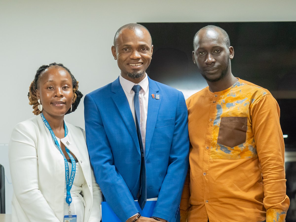 OIMGuinee's tweet photo. 🇬🇳 Assemblée Générale de l'Observatoire Guinéen des Migrations (OGM) | Conakry, 17 décembre
@OIMGuinee a encouragé l'OGM à poursuivre ses efforts pour l’élaboration du plan triennal 2025-2027, essentiel pour produire des données fiables et des politiques migratoires inclusives. https://t.co/9IEAN6V3pQ