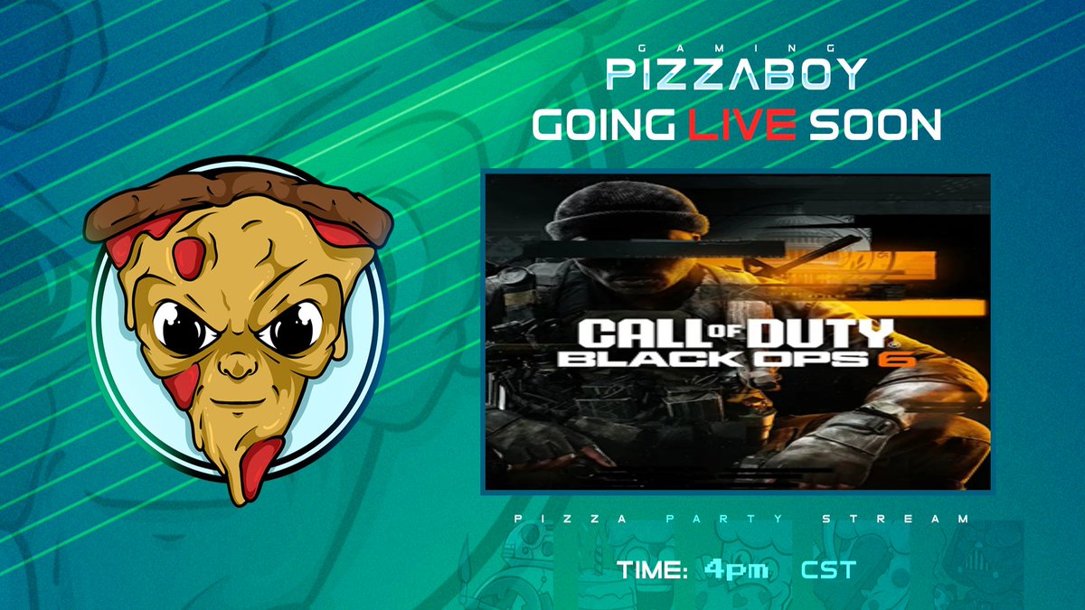 GamingPizzaBoy's tweet photo. Time to do some COD BO6 Campaign! Gonna see we can get back to it and wrap it up so that's out of the way!

🔗Links in Bio🔗 https://t.co/p3oXyCXFGL