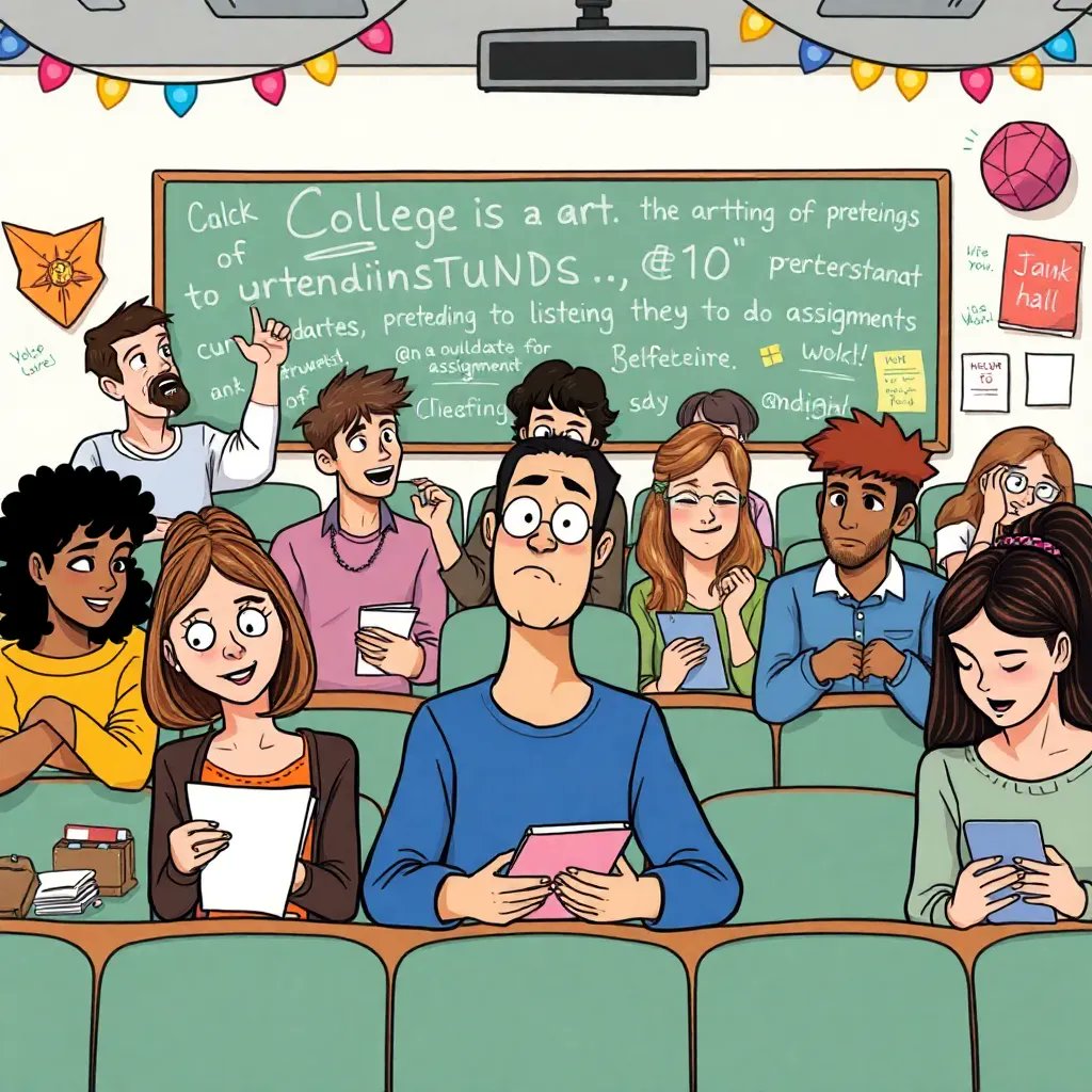 siheyu's tweet image. "Kuliah itu seni. Seni pura-pura paham, pura-pura nyimak, sama pura-pura ngerjain tugas."

wkwkwkw kadang bener juga ya?

#bercanda #mahasiswa #tugas