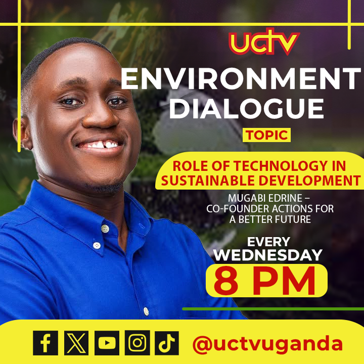 uctvuganda's tweet photo. UCTV Environment Dialogue
Topic: The Role of Technology in Sustainable Development #environmentdialogue #Technology #SustainableDevelopment https://t.co/IwY3IoWTLN