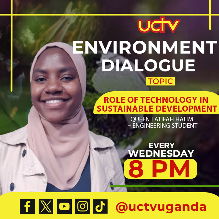 uctvuganda's tweet photo. UCTV Environment Dialogue
Topic: The Role of Technology in Sustainable Development #environmentdialogue #Technology #SustainableDevelopment https://t.co/IwY3IoWTLN