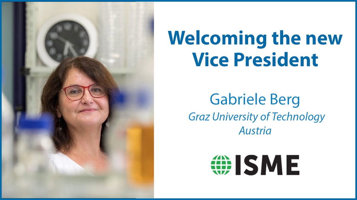 ISME - International Society for Microbial Ecology (@isme_microbes) on Twitter photo Introducing <a href="/GBerg_ubt/">Gabriele Berg</a> as the newest member of the ISME Executive Board!
In this interview, she talks about the importance of supporting young scientists and ensuring that scientific findings are translated to societal solutions
isme-microbes.org/welcoming-gabr…
#MicrobialEcology #microbes Introducing <a href="/GBerg_ubt/">Gabriele Berg</a> as the newest member of the ISME Executive Board!
In this interview, she talks about the importance of supporting young scientists and ensuring that scientific findings are translated to societal solutions
isme-microbes.org/welcoming-gabr…
#MicrobialEcology #microbes