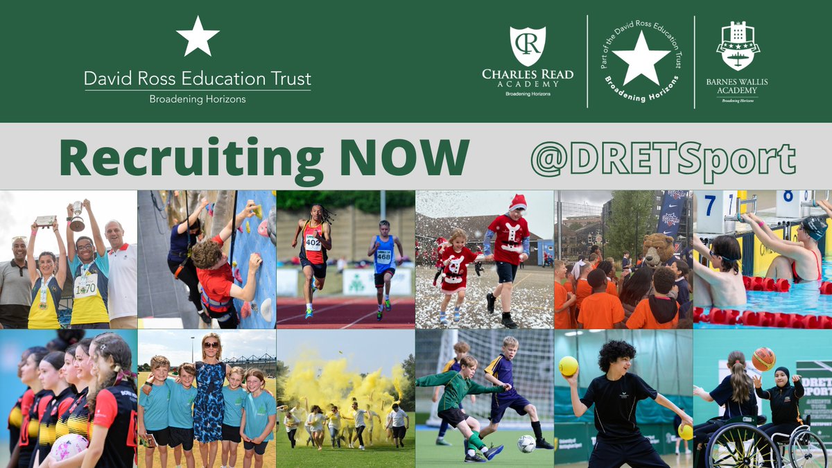 DRETsport's tweet image. WE ARE RECRUITING

Join the @DRETSport team @BarnesWallisPE and @SportatCRA as Sports Enrichment Officer in 2025. 

If you want a career in Sport, Coaching, Education, Events or Development, this could be for you. 

Apply online here: dretjobs.co.uk
@ActiveLincs