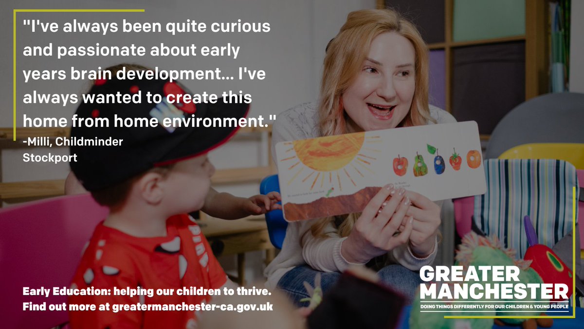 Book a free place on a childminder Information session to find out about becoming a childminder and the courses we run. £600 grants available. orlo.uk/syqIf #GMEarlyEducation