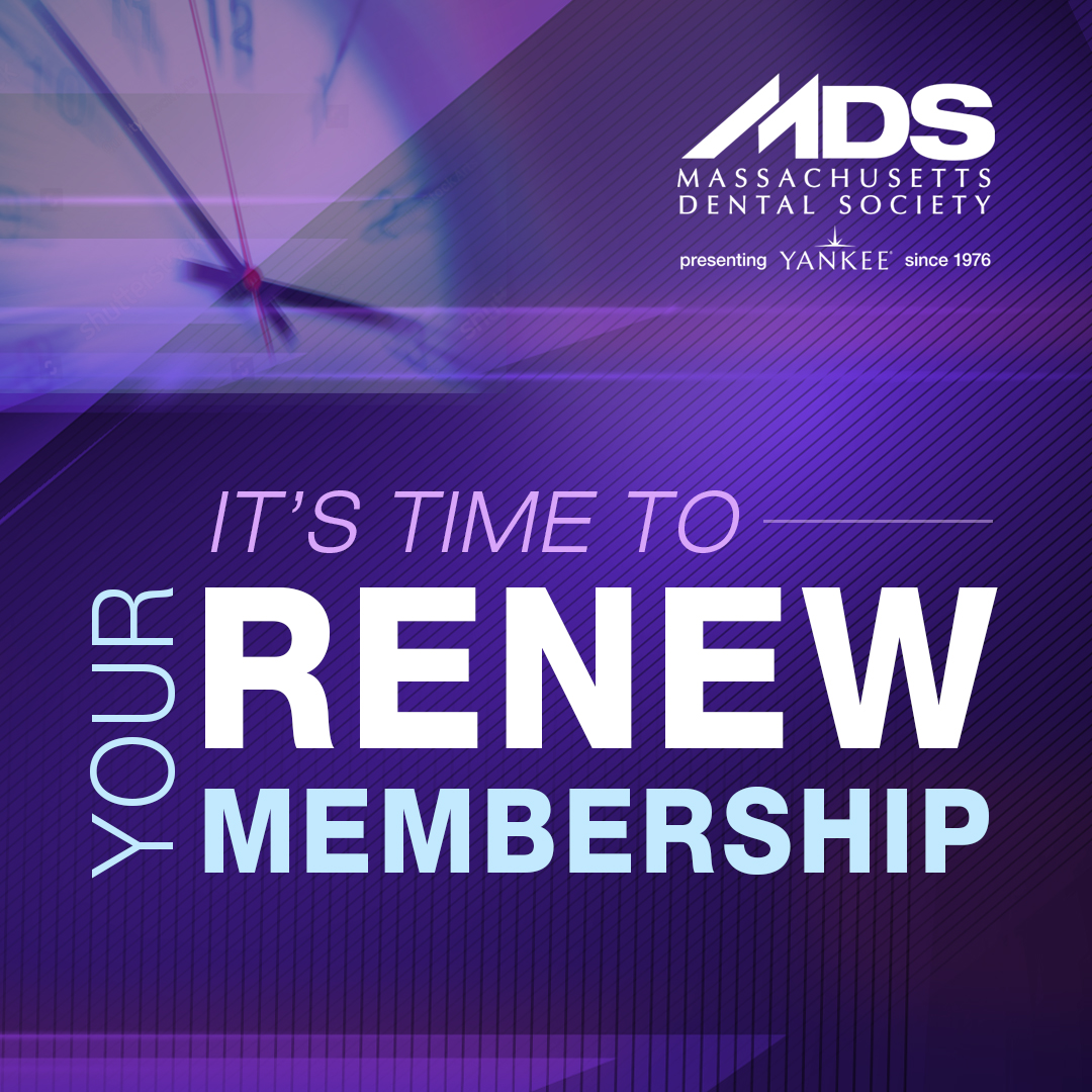 MassDental's tweet image. The deadline to renew your MDS membership is approaching—December 31, 2024. Ensure that your member benefits continue uninterrupted by renewing your today. Go to ow.ly/wAUt50U5Egk to get started. #massdental #oralhealth #professionalmembership