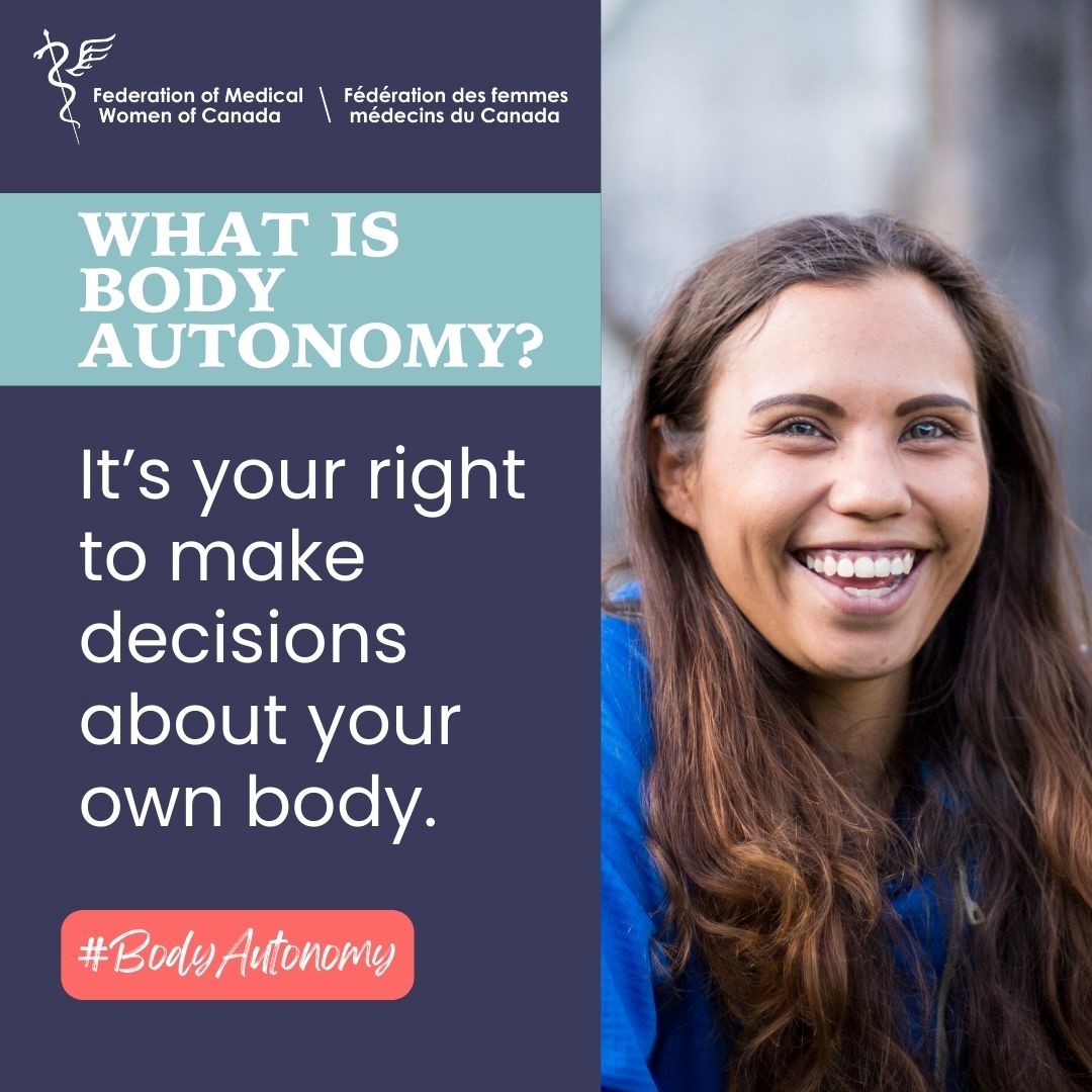 FMWCanada's tweet image. According to the @unfpa body autonomy is a fundamental right. It’s the freedom to make decisions about your own body—free from pressure, judgment, or coercion.

FMWC advocates that every woman and girl deserves the ability to decide what happens to her body. #BodyAutonomy
