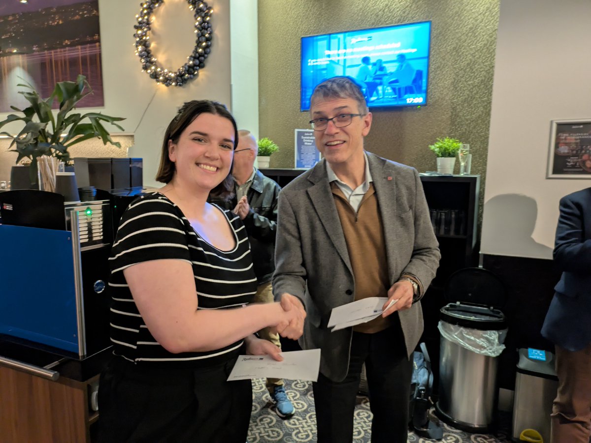 DiRAC_HPC's tweet photo. Thrilled to announce our 2 winners of the poster competition from DiRAC Day 2024 – Sarah Johnston and Judd Harrison. Congratulations to you both, and huge thanks to all of you that entered this year! https://t.co/oyHj9p2j2I
