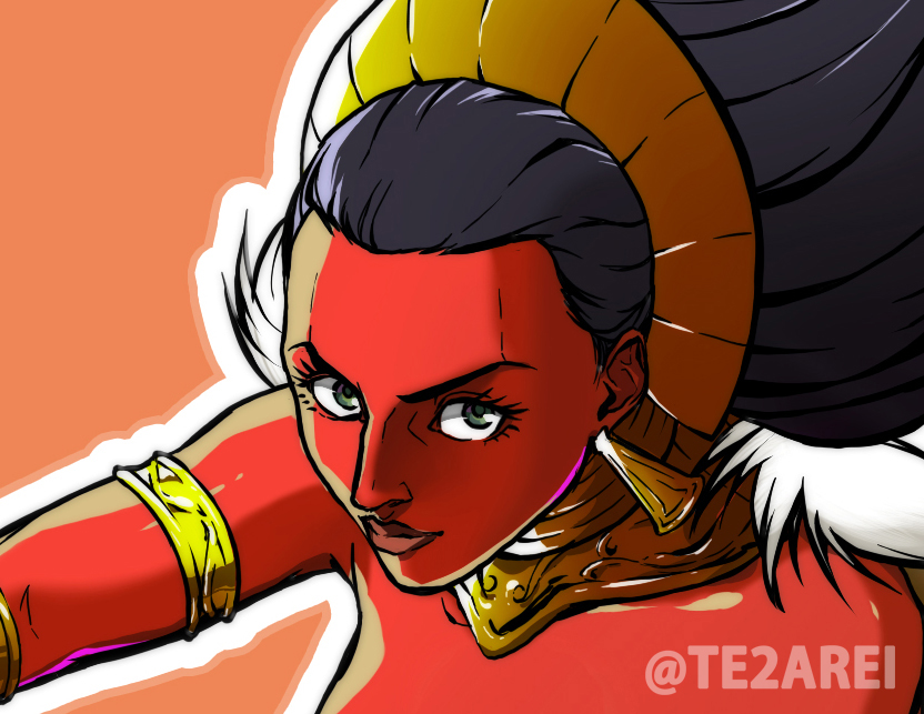TE2AREI's tweet photo. 【Skeb供養】
SF小説『火星のプリンセス』より、ヒロインのデジャー・ソリスを描きました。
#DejahThoris
#princessofmars
#illustration 
#ART https://t.co/f6FiKVjtyy