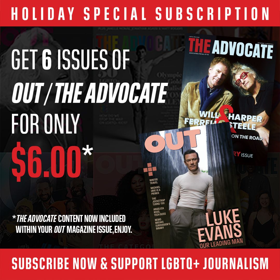 outmagazine's tweet image. Celebrate the holidays with #OutMagazine and @TheAdvocateMag! Get six issues delivered to your home or email inbox for only $6.00. 🎁

b2bmediaportal.com/equal/subscrib…