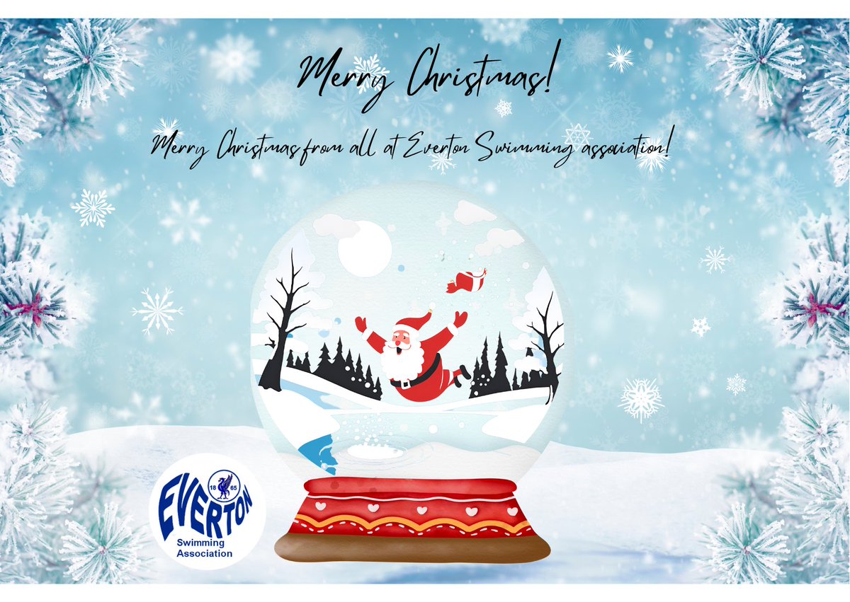 EvertonESA's tweet photo. Happy Christmas from us all at Everton Swimming Association @WiganBESTsc @PrestonSwimming @BBurncenturions @LBarracudas @SwimLancashire @Pioneer79SC @StockportMetro @LpoolPenguinSC @NorthwichASC @OrmskirkOtters https://t.co/kLOEmOooJ5