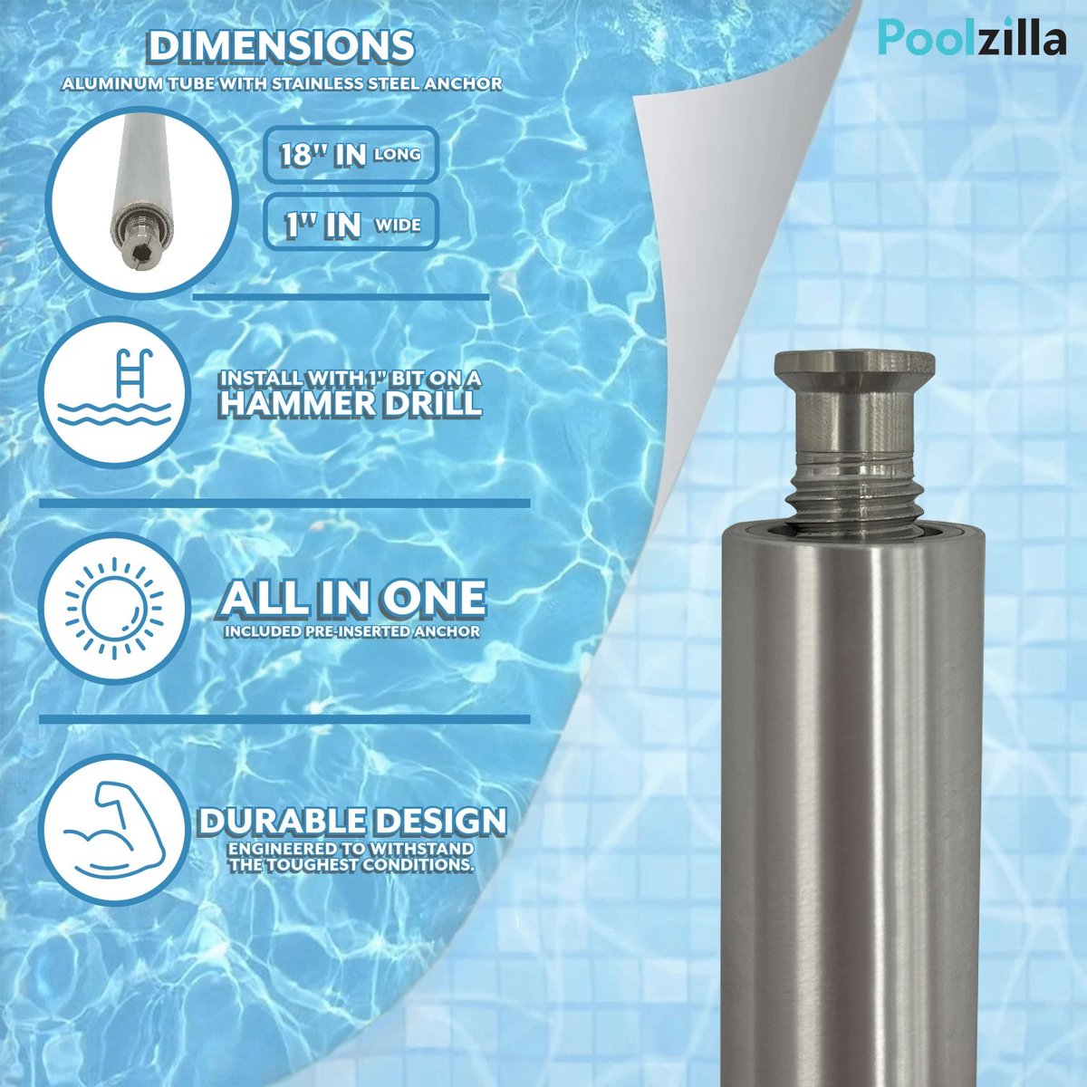 poolzilla_us's tweet image. ✨ HARDWARE EXCLUSIVES 🏊‍♂️✨

💧 For In-Ground Pools!
💧 Brass, Stainless Steel, or Without Anchors!
💧 Universal Fit!
💧 Easy Installation

Link In Bio ✅ | Shop Now --&amp;gt; poolzilla.com/Tubes

#poolzilla #poolcover #poolclosing #pool #swimmingpool #poolsupplies #poolstore