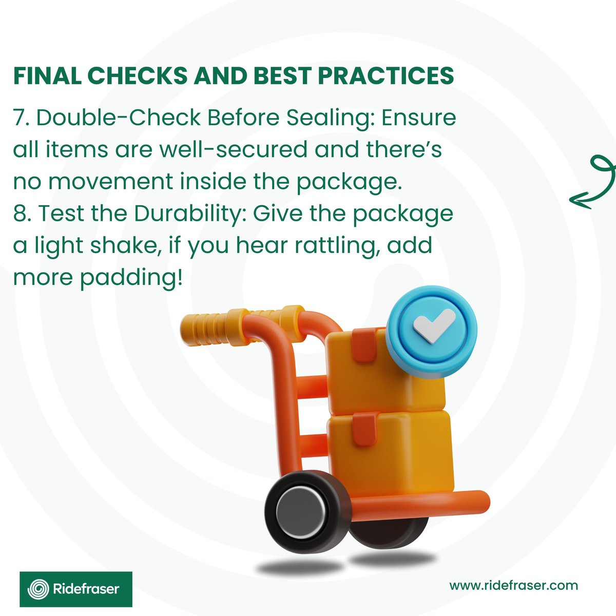 ridefraser's tweet photo. Good packing is an art that ensures your items arrive safely, whether you're sending fragile goods or bulk orders. With these simple tips, you can minimize risks and keep customers satisfied.
#CourierTips #RideFraser https://t.co/LvPspUk9UB