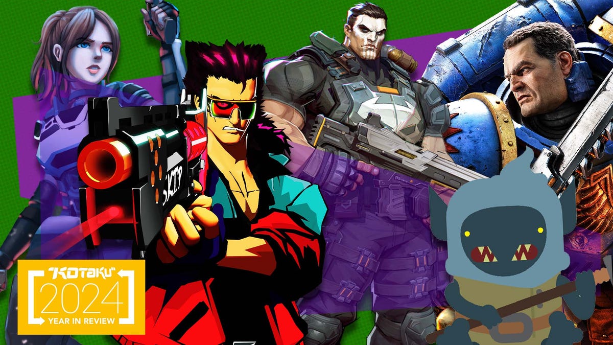 Kotaku's tweet photo. The Best Shooters Of 2024 https://t.co/YpAz3BrhUj https://t.co/kY7riTgDCc