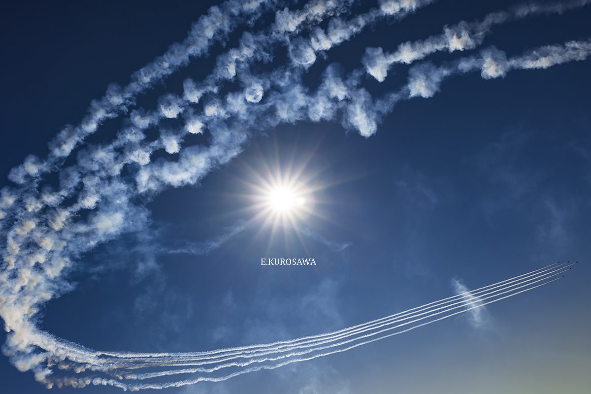 acekuro8's tweet photo. 今日の一(四)枚～～1959
BLUE IMPULSE
2024/12月17日撮影 https://t.co/Eqzgb8yMXs