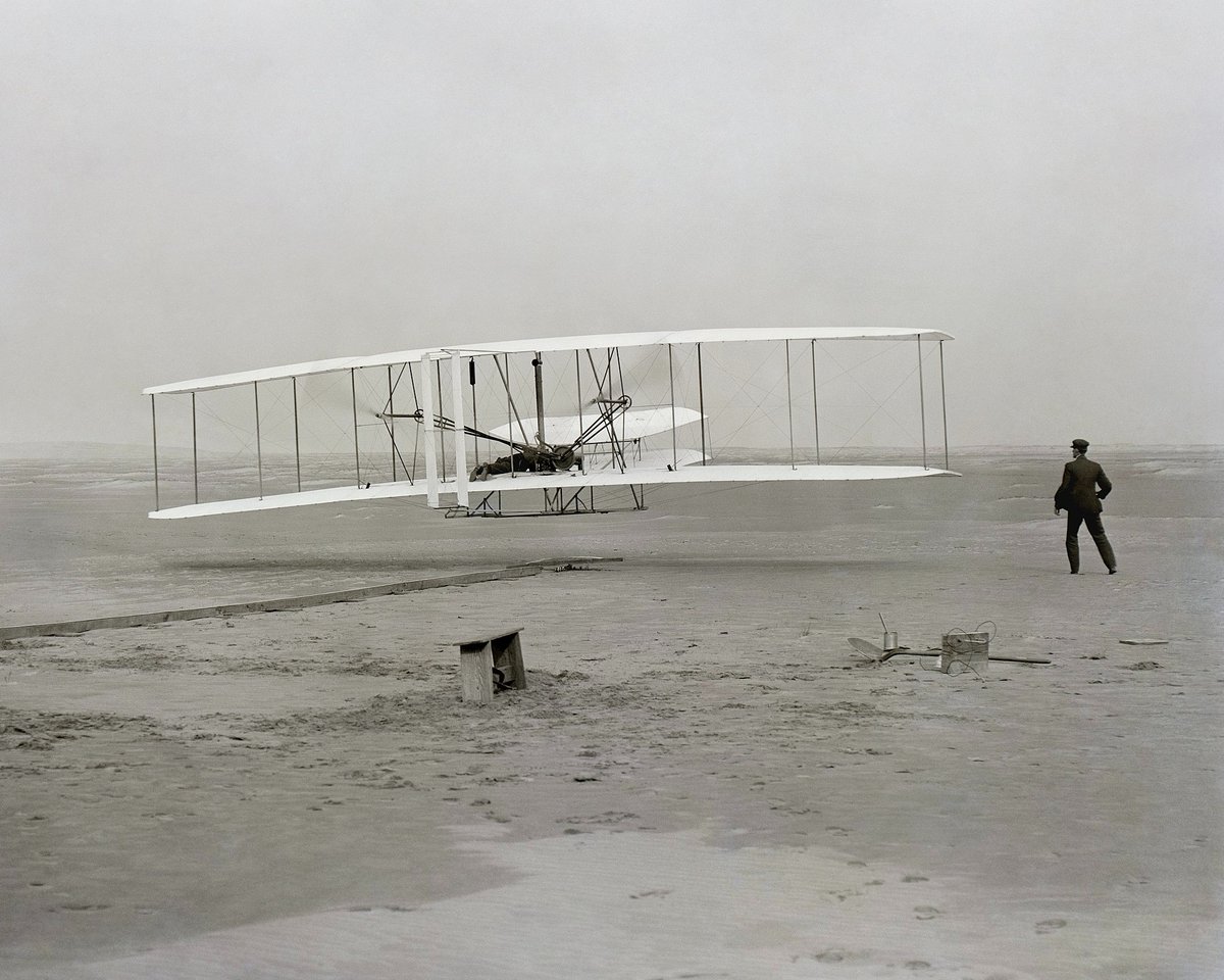On this day in 1903, two men from Dayton, Ohio gave us all the chance to be Flyers. ✈️ 

Happy #WrightBrothersDay