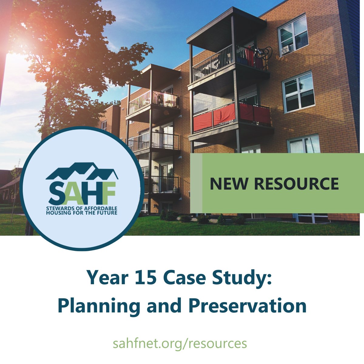 Preserving affordable homes is key to tackling the housing crisis &amp; ensuring stability for generations. SAHF’s new guide shares best practices for #LIHTC properties nearing Year 15: sahfnet.org/resources/year… #Preservation

#Preservation #HousingCredit #AffordableHousing