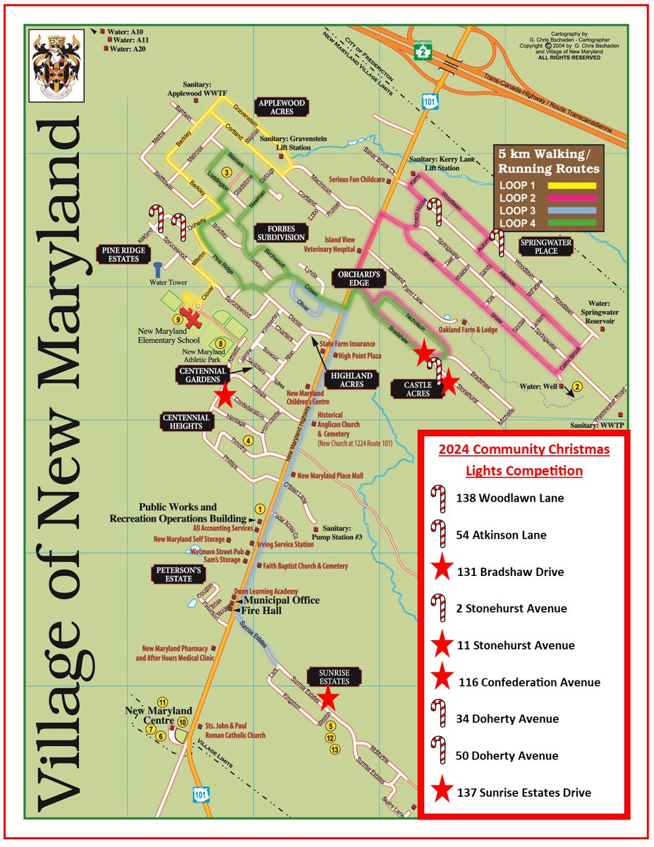 2/2 Why not take a drive over the holidays to visit some of the beautiful entries in our Community Christmas Lights Challenge? Below is a map highlighting all of this year's entries and winning homes. - MS