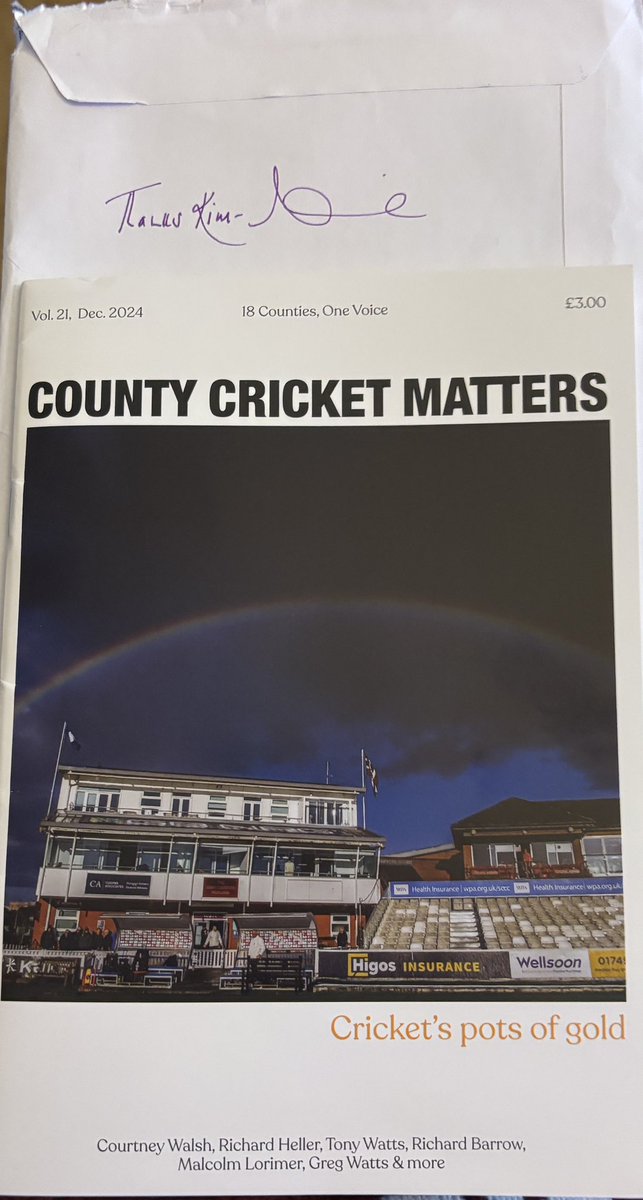 Kim Bee πππ (@kaybee64) on Twitter photo <a href="/AnnieChave/">Annie Chave</a> <a href="/MattersCounty/">County Cricket Matters</a>
Thanks so much! Subscription is officially a present to myself so I feel totally justified in opening it early!!
Merry Christmas and all good wishes for 2025. <a href="/AnnieChave/">Annie Chave</a> <a href="/MattersCounty/">County Cricket Matters</a>
Thanks so much! Subscription is officially a present to myself so I feel totally justified in opening it early!!
Merry Christmas and all good wishes for 2025.