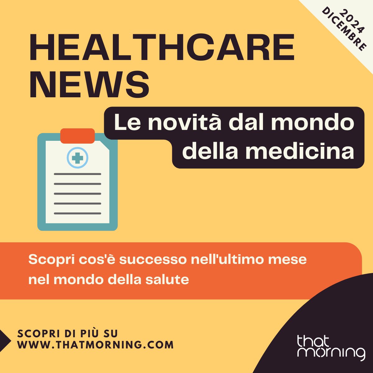 That_Morning's tweet photo. 🔔Rimanete sempre aggiornati con il nostro servizio di rassegna stampa Healthcare! 🔔

Scopri di più sul nostro servizio al link: https://t.co/Cw0kOzrU10
#RassegnaStamp... https://t.co/kMBjHjvHCv