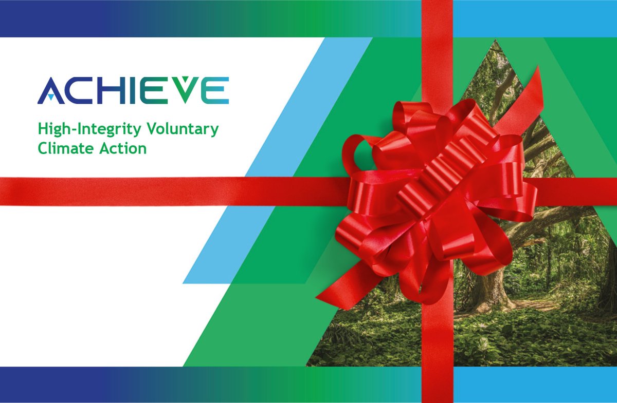 ACHIEVE High-Integrity Voluntary Climate Action 🌎 tweet media