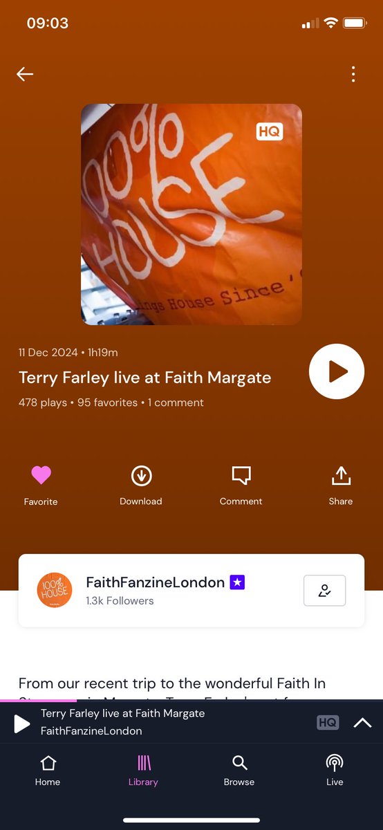 Hey <a href="/terrystuckshop/">Terry Farley</a> what is the Ebony track on the Faith, Margate  set?