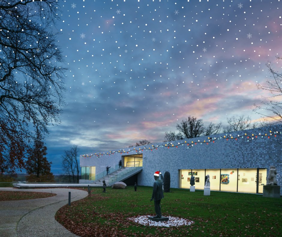 Een fijne vakantie gewenst! Je bent in de kerstvakantie van harte welkom in Museum Arnhem. Het museum is tijdens de kerstvakantie van dinsdag t/m zondag van 11.00-17.00 uur geopend, m.u.v. Eerste Kerstdag (25-12) en Nieuwjaarsdag (1-1). Bekijk ons aanbod: bit.ly/40E4Ar8